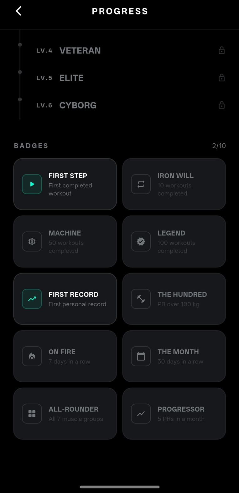 CYBER GYM screenshot